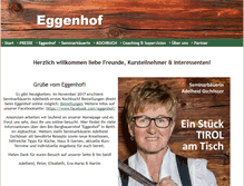 Tablet Screenshot of eggenhof.at